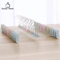 ราคา Goody Home 1 แพค 10 ชิ้น ไม้แขวนเสื้อแบบมีที่หนีบในตัว ไม้แขวนเสื้อ มีที่หนีบ ไม้หนีบกางเกง ไม้หนีบผ้า มีให้เลือก 4 สี (21317871495)