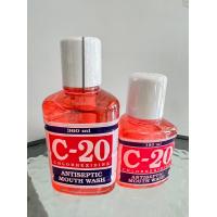 ราคา พร้อมส่ง น้ำยาบ้วนปาก C20 สีแดง สีฟ้า สีเขียว ขนาด 180 ml (21330272145)