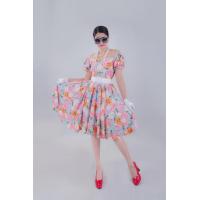 ราคา ชุดวนิดา ชุดย้อนยุค ชุดทองกวาว ชุดวินเทจ ชุด เข็มขัด สร้อยมุก ถุงมือ (21358145254)