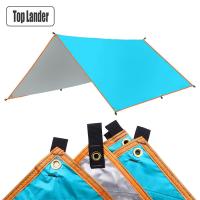 ราคา 5x3m 4X3M X 3M กันสาดกันน้ำ Tarp เต็นท์ Shade Ultralight Canopy กลางแจ้ง Camping Hammock ท่องเที่ยวชายหาด Sun Shelter (21170690011)