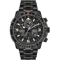 ราคา Citizen Mens Promaster Skyhawk A T Eco Drive Aviator Watch Black Bracelet Black Dial (18241644512)