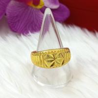 ราคา แหวนทอง 1 2สลึง แหวนตัดลาย แหวนหงส์คู่มังกร แหวนทองเหลืองแท้ ใส่แทนแหวนทองแท้ได้ ชุบเศษทอง ทองไมครอน เสริมดวงเสริมบารมี (9201879149)