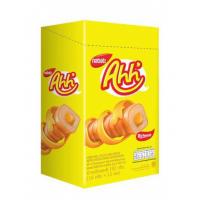 ราคา Nabati Ahh อ๊ะห์ ขนม ข้าวโพดอบกรอบ สอดไส้ ครีมชีส 1 กล่องมี 12 ชิ้น (21269641565)