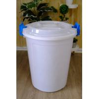 ราคา พร้อมส่ง ถังน้ำ 30ลิตร40ลิตร มีหูล็อคฝา2ข้าง สีขาว ถังพลาสติก ถังน้ำพลาสติกมีฝา ถังแกลลอน หูล็อค พลาสติกเกรด A (17436002332)