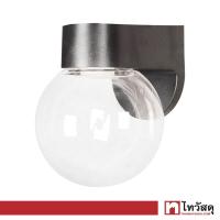 ราคา โคมไฟผนังภายนอก PS 6 นิ้ว 1xE27 LUZINO รุ่น JEWEL W06 CL ขนาด 15 x 17 x 18 5 ซม สีใส (16575365399)