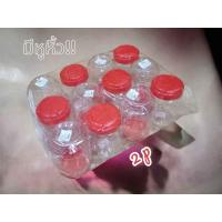 ราคา กระปุกฝาแดง 8 เหลี่ยม เล็ก ใหญ่ มีหูหิ้ว ไม่มีหู ขวดโหลฝาแดง โหลพลาสติกใส ขวดโหล กระปุกใส่ขนม แพ็ค6และ12ชิ้น (21046679897)