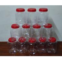 ราคา ส่ง แพ็ค12ชิ้น กระปุกขนม โหลใส่อาหาร ขวดโหลปลากัด ขวดโหลเลี้ยงปลากัด กระปุกฝาแดง โหลพลาสติก 8 เหลี่ยม ไซส์ใหญ่ มีหูหิ้ว (16433616334)