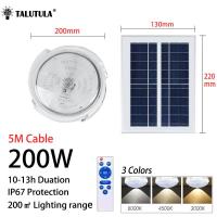 ราคา ไฟสนามพลังแสงอาทิตย์ IP67กันน้ำไฟ Led ดั้งเดิมแผงพลังแสงอาทิตย์มีลานทางเดินเพดานในร่ม Lampu Tenaga Surya (20870091104)
