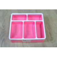 ราคา กล่องใส่ของอเนกประสงค์ 5ช่อง ถาดใส่ของ กล่องใส่ของ กล่องใส่รีโมท กล่องแบ่งช่อง (17138335416)