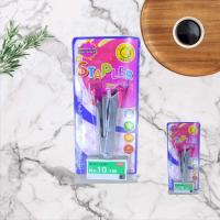 ราคา เครื่องเย็บกระดาษ แม็คเย็บกระดาษ ลวดเย็บกระดาษ พร้อมลูกแม็ค No 10 คละสี จำนวน 1 ชุด (17455908545)