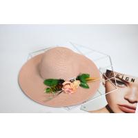 ราคา Hats Shop9 หมวกสานปีกกว้าง แต่งคาดดอกไม้ หมวกแฟชั่นหญิง สินค้าพร้อมส่ง C040 (16342193945)