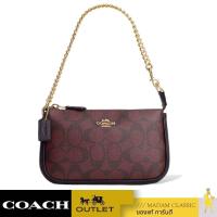 ราคา ของแท้ กระเป๋าคล้องมือ COACH CN385 NOLITA 19 IN SIGNATURE CANVAS IMFCG (20955612127)