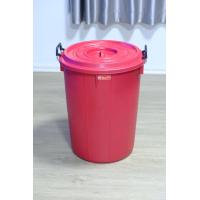 ราคา ถังน้ำ ถังน้ำมีฝา หูล็อค ตรางู 30 GL ถังพลาสติก ถัง ความจุ 100 ลิตร (16933995384)