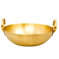 ราคา กระทะทองเหลือง 5 5 นิ้ว เบอร์ 7 สีทอง มีของแถม ชุด 1 a 4 รายการ (5954584505)