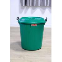 ราคา ถังน้ำ ถังน้ำมีฝา หูล็อค ตรางู 9 GL ถังพลาสติก ถัง ความจุ 30 ลิตร (16934061297)