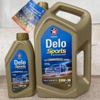 ราคา Caltex น้ำมันเครื่องDelo Sports Advanced SAE 5W 30 ขนาดบรรจุ8ลิตร 7ลิตร 6ลิตร Caltex Fully Synthetic มาตรฐาน ACEA A1 B1 12 A5 B5 12 C2 12C2 (10600935641)