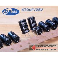 ราคา 10ตัว 470uF 25V 105C SAMWHA MK 10x17mm P 5mm (11132918518)