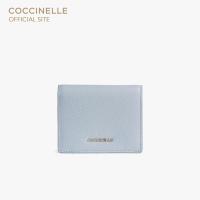 ราคา COCCINELLE กระเป๋าสตางค์ผู้หญิง รุ่น METALLIC สี MIST BLUE (21008401413)