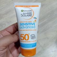ราคา Garnier Ambre Solaire Baby In The Shade Sensitive Advanced SPF50 UVA UVB 50ml Made in Germany (20112924826)