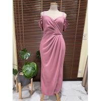 ราคา ชุดราตรียาว Big Size เปิดไหล่ สายเดี่ยว กระโปรงจีบ ชุดออกงานยาว ชุดไปงานยาว เดรสราตรี เดรสออกงาน เดรสยาว สาวอวบ คนอ้วน (17812175640)