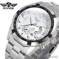 ราคา Winner Calendar Mens Automatic Mechanical Watch Band T WINNER (19302964578)