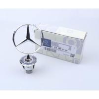 ราคา ชิ้นส่วนดัดแปลงรถยนต์ Chrome 3D Zinc Alloy Car Front Cover Logo for Mercedes Benz W204 W210 W212 C200 Mercedes Benz Emblems Car modification parts (14586879459)