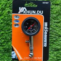 ราคา KHUN DU คุณตู้ เกจ์วัดลมยางพลาสติกสีดำ เกจ์วัดลมยางสเเตนเลส เกจ์วัดลมยางเหล็ก เกจ์วัดลมยางรถยนต์ มอเตอร์ไซค์ (21262101151)