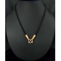 ราคา สร้อยเชือกร่ม ลายไทย หุ้มทองแท้99 99 ห้อยพระ1องค์ (10364043678)