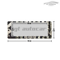 ราคา Playboy กรอบป้ายทะเบียนรถยนต์กันน้ำ ลาย เพลย์บอย Playboy SP7777 (20365317568)