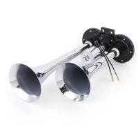 ราคา 2pcs แตรรถยนต์ไฟฟ้า 12V 24V รถบรรทุกแอร์ฮอร์น ซูเปอร์เงียบแบนรถฮอร์นแอร์ (20929514047)