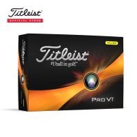 ราคา Titleist 2023 Pro V1 Golf Balls Yellow ลูกกอล์ฟ สีเหลือง (19214567122)
