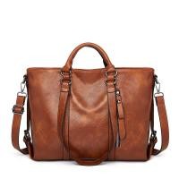 ราคา Tote Handbags for Women Retro Soft Leather Hobo Purses Fashion Crossbody Large Shoulder Bags (21378765301)