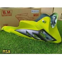 ราคา อกไก่ ทรงฉลาม สีเขียวมะนาว เทา Msx125 MSX SF Demon125 พร้อมขาจับ มีเก็บเงินปลายทาง (4921190463)