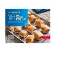 ราคา Greggs Mini Sausage Rolls Frozen Fresh Shipping (16695316535)