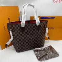 ราคา New กระเป๋าสะพายหลุยทรงช๊อปปิ้ง หนังแท้ งานดีที่สุด พร้อมส่ง Hi end 13นิ้วงานสวยหนังดีมากรับประกัน100 ถุงผ้า (21132479177)