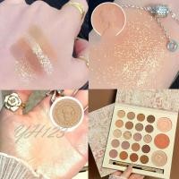 ราคา ของแท้ 100 ไฮไลท์ บลัชออน พาเลทอายแชโดว์ 23 สี เกาหลี เนื้อดินน้ำมัน เนื้อใยไหม ประกายชิมเมอร์ Eyeshadow palette 23 color สีสวยยยมาก (21342884329)