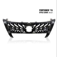 ราคา กระจังหน้าฟอจูนเนอร์ fortuner new กระจังหน้าแต่งฟอจูนเนอร์ TOYOTA NEW FORTUNER ปี 2015 ลายเล็กซัส ครบเครื่องเรืองประดับยนต์ (3381440536)