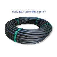 ราคา ท่อพีอี PE สายยางพีอี 32มม 100 เมตร ขนาด 1 นิ้ว PN6 01 1305 (12798445578)
