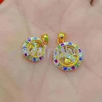 ราคา C078 จี้กังหันพลอยนพเก้า ใบพัดหมุนได้จริง (20903196628)