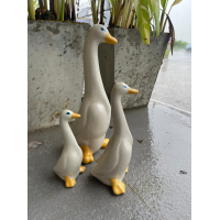 ราคา ชุด 3 ตัว รูปปั้นแต่งสวน ตุ๊กตาแต่งสวน ขนาดใหญ่ 38 ซม ห่านแต่งสวน เป็ดแต่งสวน จัดสวนหย่อม แต่งบ้าน ผลิตจากเซรามิก ทนทาน (20546625697)