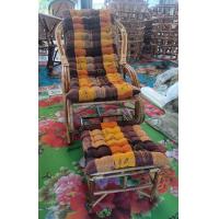 ราคา เก้าอี้หวายนั่งนอน พร้อมเบาะรองนั่ง เบาะวางเท้า ขนาด 60 110 ซม (20566747966)