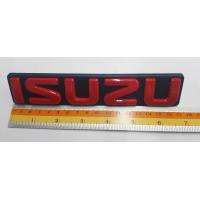 ราคา Logo Isuzu กระจังหน้ารถ D max dragon 17 3 3cm สีแดง พื้นดำ (6681926256)