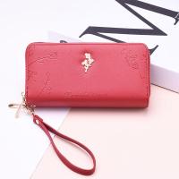 ราคา กระเป๋าสตางค์ กระเป๋าสตางค์ใบยาวมีซิปคู่แ กระเป๋าสตางค์ใบยาวของผู้หญิง SL (9181098219)