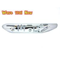 ราคา กันร้อน ท่อ สีไทเท เงิน ทอง สำหรับ WAVE110i NEW WAVE 110i ปี 2014 2020 เจาะลายโคตรสวย (8146594216)