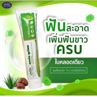 ราคา ยาสีฟันสมุนไพรมาเด้อภูเวียง ชาภากรุ๊ป ผสมสารสกัดจากว่านหางจระเข้ เห็ดหลินจือ และใบบัวบก 160กรัม (21103119811)