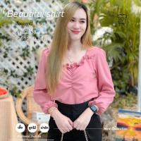 ราคา ด่วนพิเศษ พร้อมส่ง เสื้อลูกไม้ลายฉลุ น่ารักๆ รุ่น V จั้ม Recommended (20491076474)