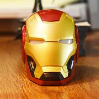 ราคา Iron Man ลำโพงบลูทูธไร้สายบลูทูธ Bluetooth speakers ลำโพงเพลง MP3 FM วิทยุสนับสนุน TF สำหรับโทรศัพท์ PC (21352291321)