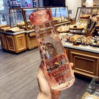 ราคา Creative Diamond glass cup personality trend water cup portable water bottle ถ้วยแก้วเพชร สร้างสรรค์เพชรแก้วถ้วยสีสันคริสตัลแปดเหลี่ยมน้ำถ้วยนักเรียนถ้วยน้ำคนรักบุคลิกภาพน้ำถ้วยขวดน้ำแบบพกพา ขวดน้ำผลไ