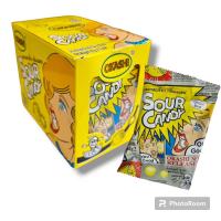ราคา ลูกอมรสเปรี้ยวจี๊ดจ๊าด Sour Candy Okashi ขนมยุค90 (19964313415)