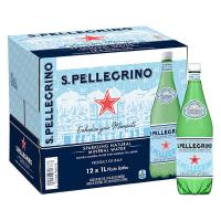 ราคา San Pellegrino Sparkling Mineral Water 1000mlx12 bottles PET น้ำแร่อัดแก๊สธรรมชาติ ซานเพลิกริโน่ ขนาด 1 ลิตร x 12 ขายยกลัง 2045 (21270258520)